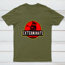 Darlek Exterminate Jurassic Park Dr Who Geek T-Shirt