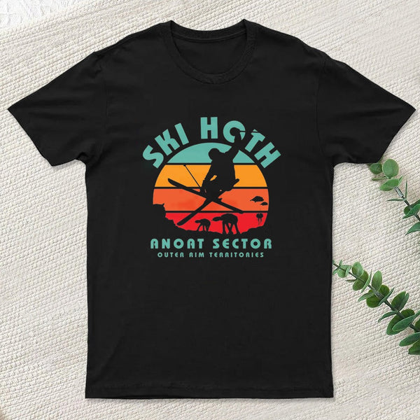 Ski Ice Planet Geek T-Shirt
