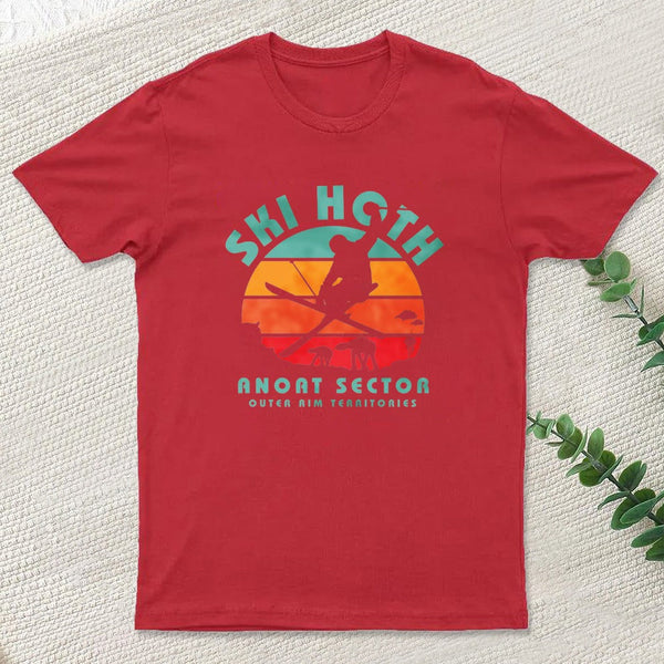 Ski Ice Planet Geek T-Shirt
