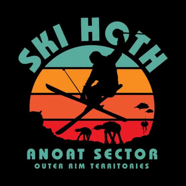 Ski Ice Planet Geek T-Shirt