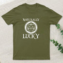 Naturally Lucky DnD D20 Custom Geek T-Shirt