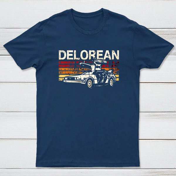 Retro Delorean Geek T-Shirt