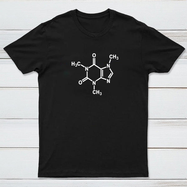 Caffeine Molecule Arm T-Shirt