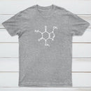 Caffeine Molecule Arm T-Shirt