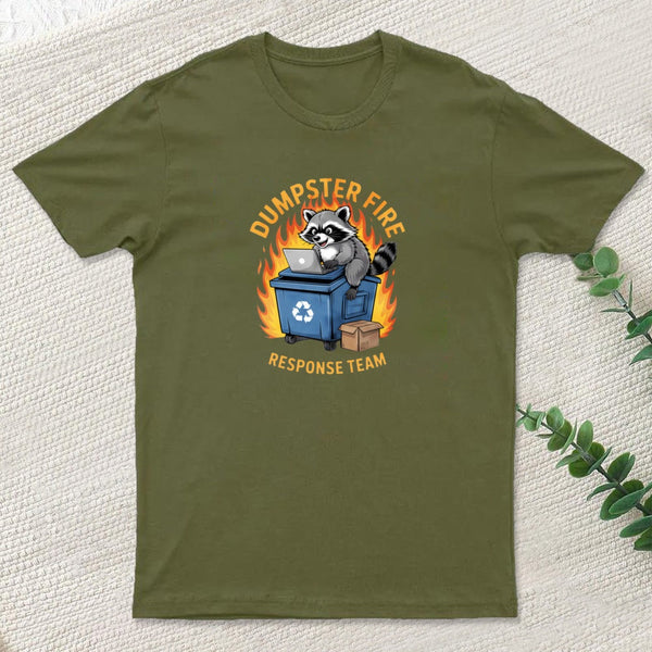 Dumpster Fire Response Team Leader Work Inkestyle T-Shirt