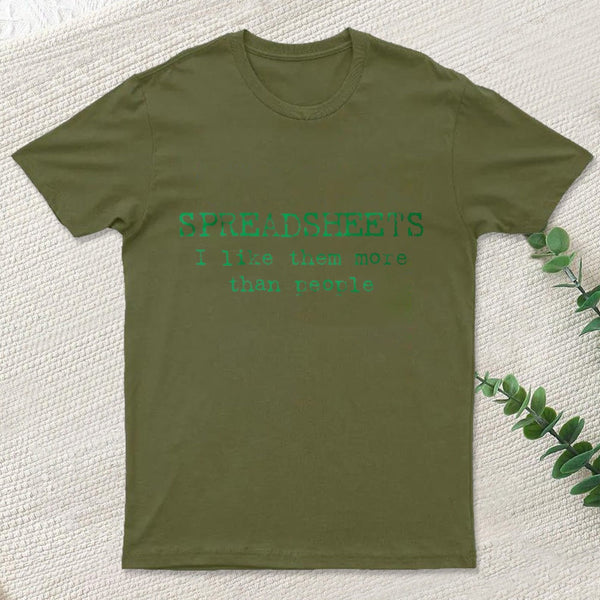 Spreadsheet Excel Inkestyle T-Shirt