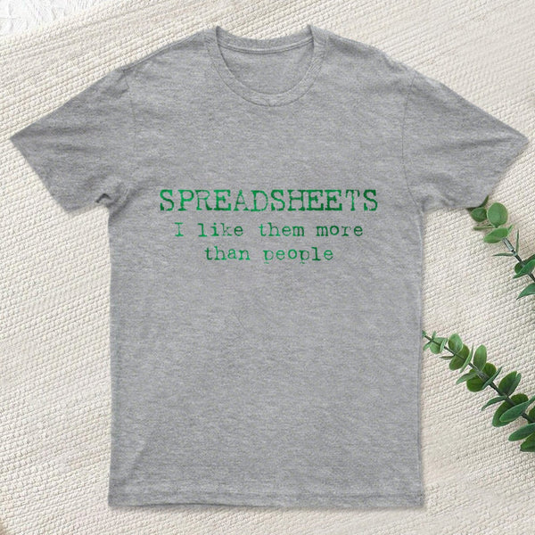 Spreadsheet Excel Inkestyle T-Shirt