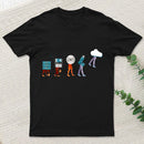Funny Retro Computer Engineer Coding T-Shirt