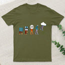 Funny Retro Computer Engineer Coding T-Shirt