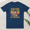 Giorgio Tsoukalos Aliens It Was Aliens Inkestyle T-Shirt