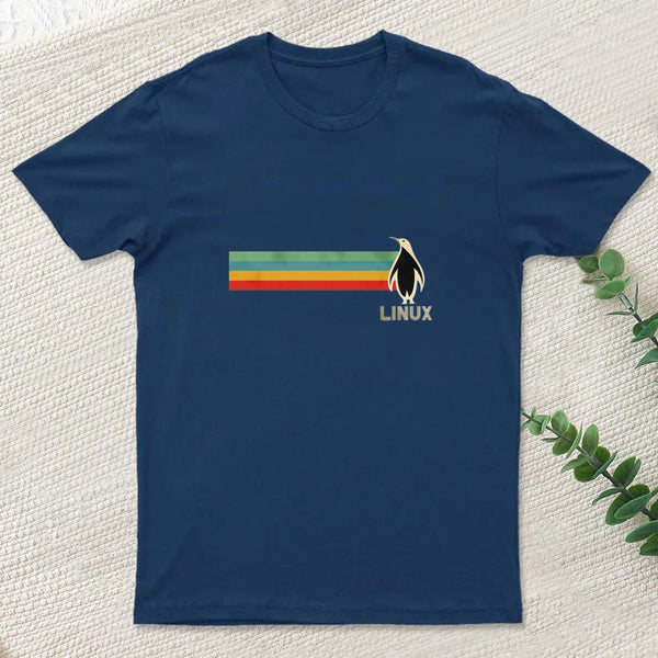 Linux Penguin Classic Inkestyle T-Shirt
