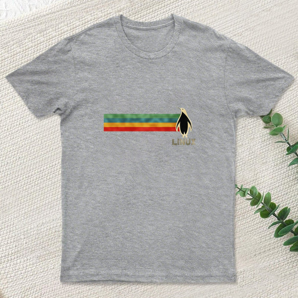 Linux Penguin Classic Inkestyle T-Shirt
