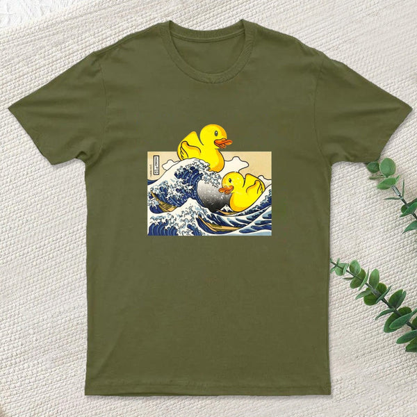 The Great Duck Off Kanagawa Inkestyle T-Shirt