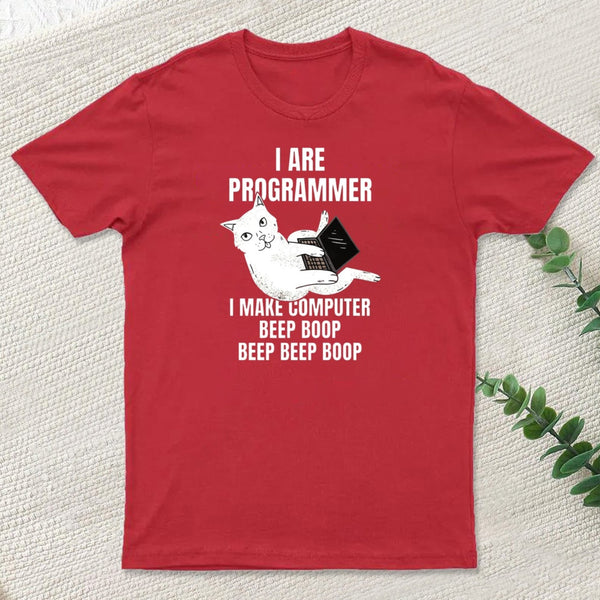 I Are Programmer Computer Cat T-Shirt