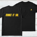 Command Approved Front And Back Printed Inkestyle T-Shirt