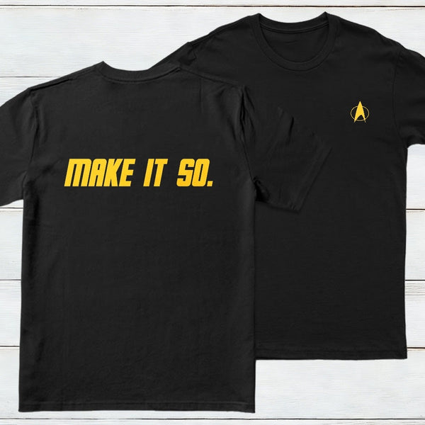 Command Approved Front And Back Printed Inkestyle T-Shirt