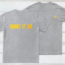 Command Approved Front And Back Printed Inkestyle T-Shirt