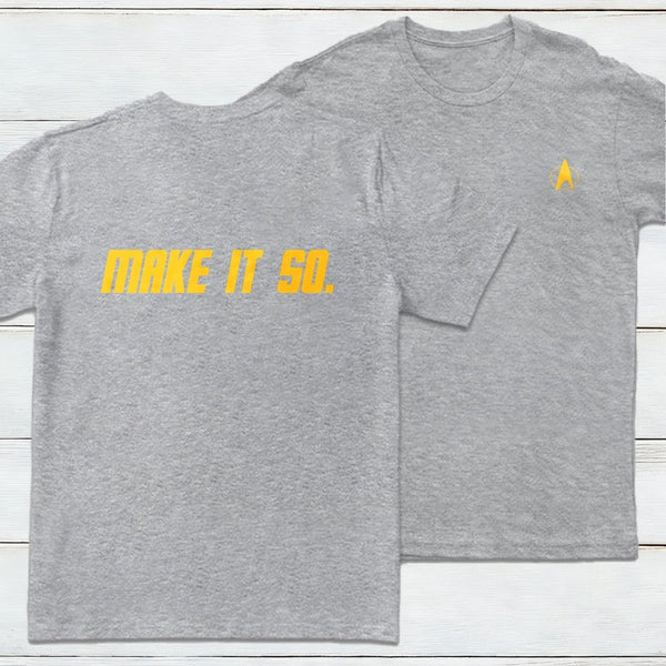 Command Approved Front And Back Printed Inkestyle T-Shirt
