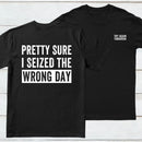 Try Again Tomorrow Front And Back Printed Inkestyle T-Shirt