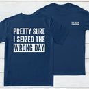 Try Again Tomorrow Front And Back Printed Inkestyle T-Shirt