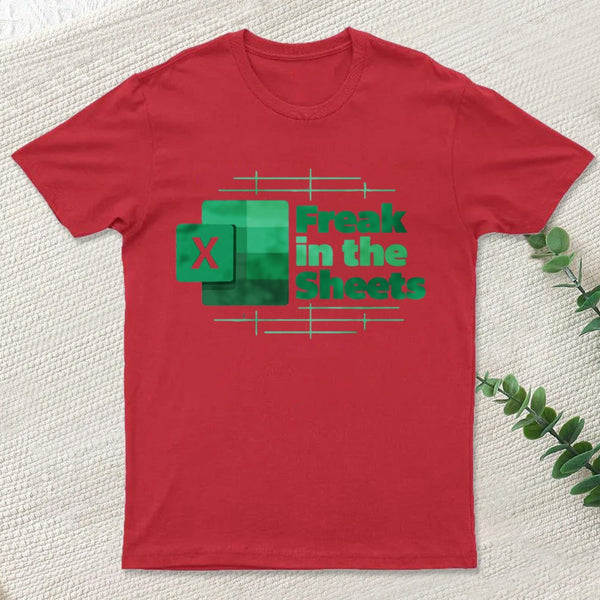Freak In The Sheets Green Design Inkestyle T-Shirt