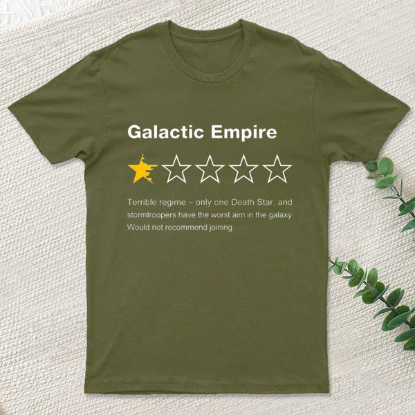 Galactic Empire Review T-Shirt