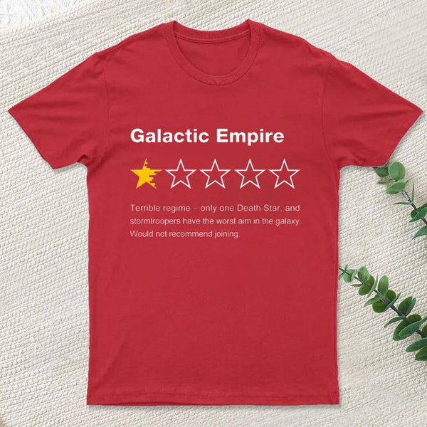 Galactic Empire Review T-Shirt