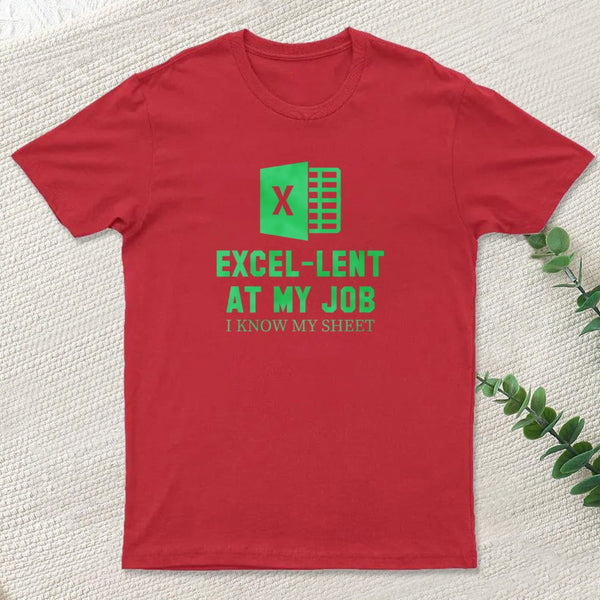 Excel Lent At My Job T-Shirt