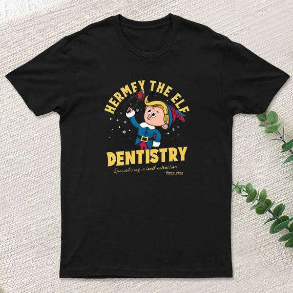 Hermey The Elf Dentistry Inkestyle T-Shirt