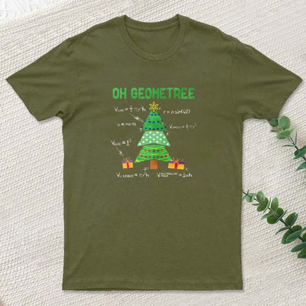 Oh Geometree Geometry Math Science Inkestyle T-Shirt