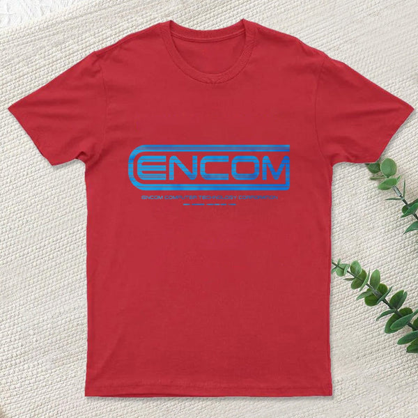 Tron Encom Summer Sky Inkestyle T-Shirt