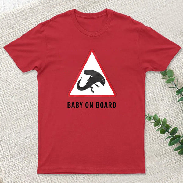 Baby On Board Alien Xenomorph T-Shirt