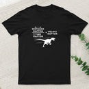 Distance Raptor Divided By Time Raptor Equals Velociraptor T-Shirt