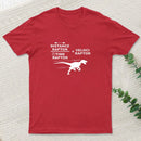 Distance Raptor Divided By Time Raptor Equals Velociraptor T-Shirt