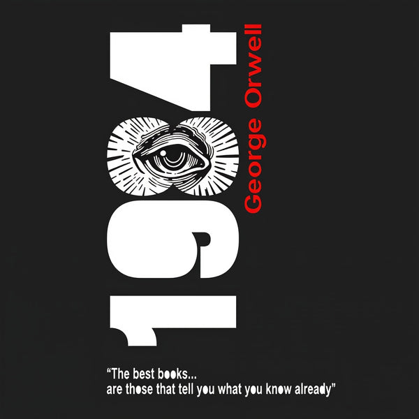 1984 Waching You Front and Back Printed T-Shirt