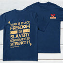 Echoes of Dystopia Front and Back Printed T-Shirt