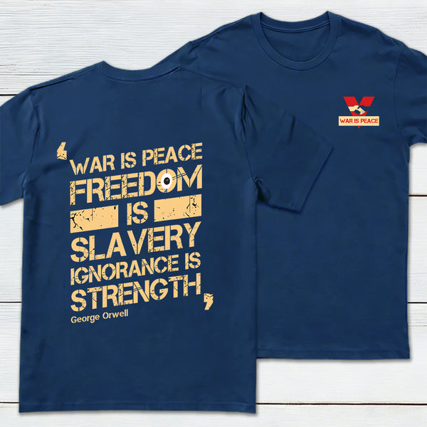 Echoes of Dystopia Front and Back Printed T-Shirt