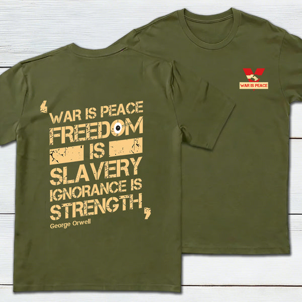 Echoes of Dystopia Front and Back Printed T-Shirt