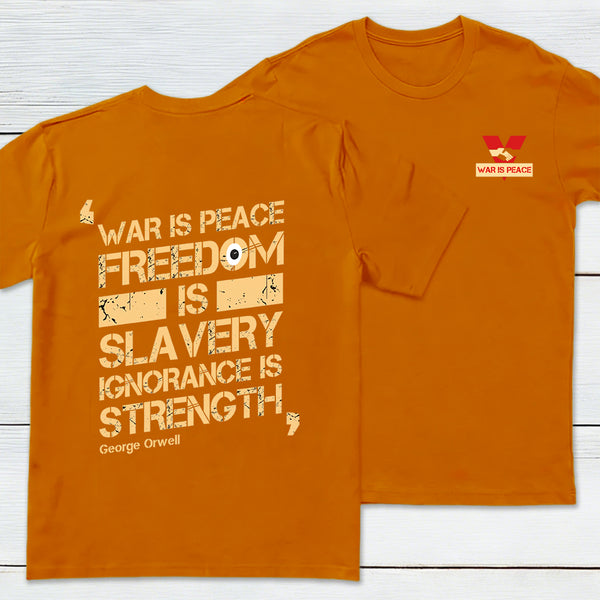 Echoes of Dystopia Front and Back Printed T-Shirt