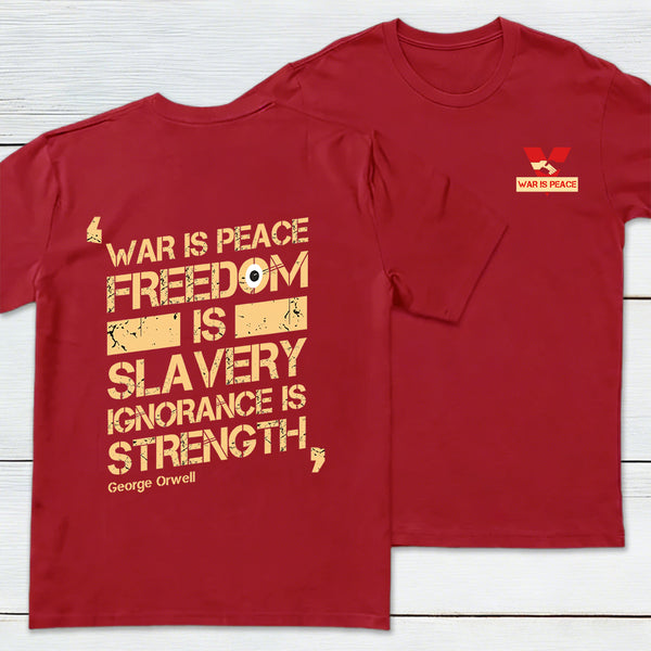 Echoes of Dystopia Front and Back Printed T-Shirt