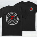 Infinite Circle Front and Back Printed T-Shirt