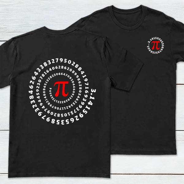 Infinite Circle Front and Back Printed T-Shirt