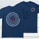 Infinite Circle Front and Back Printed T-Shirt