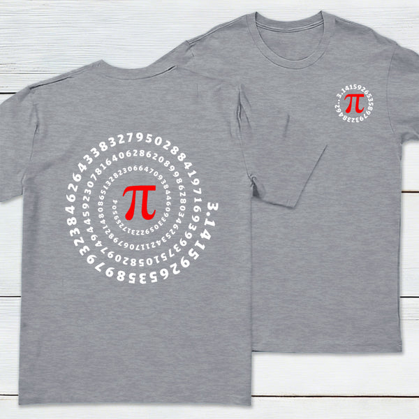 Infinite Circle Front and Back Printed T-Shirt