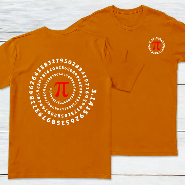 Infinite Circle Front and Back Printed T-Shirt