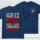 Dystopia Truths Front and Back Printed T-Shirt