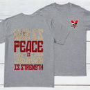 Dystopia Truths Front and Back Printed T-Shirt