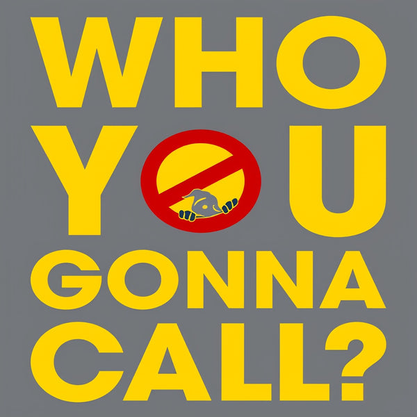 Who You Gonna Call Front and Back Printed Front and Back Printed T-Shirt