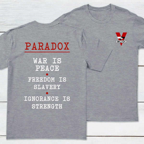 INGSOC Front and Back Printed T-Shirt