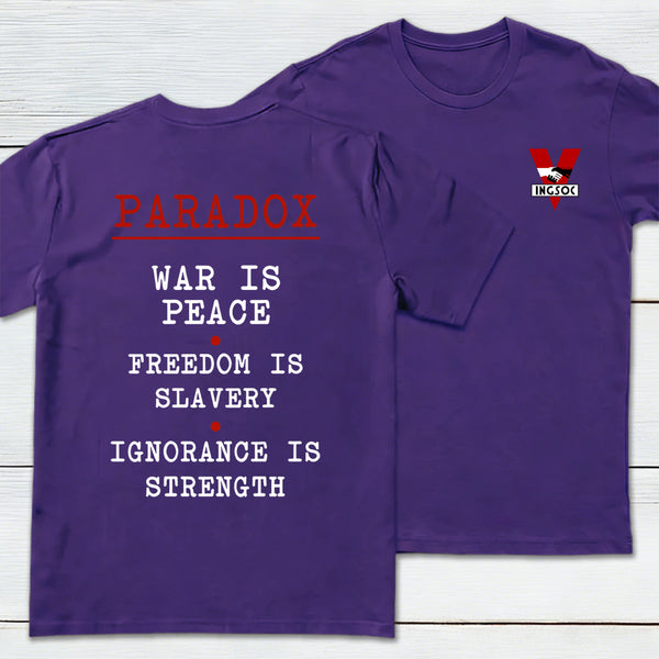 INGSOC Front and Back Printed T-Shirt